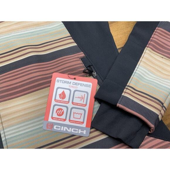 Cinch Women’s Size Medium Storm Defense Southwestern Soft Shell Jacket NWT - Picture 6 of 16